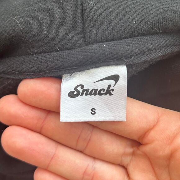 Snack Skateboards Vapors Black Hoodie Sweatshirt - Small Mens - Vaporz - Picture 4 of 4